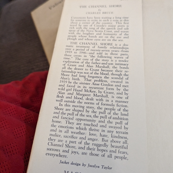 Vintage Book. The Channel Shore by Charles Bruce. First Edition. 1954. Canadian. - Picture 4 of 9